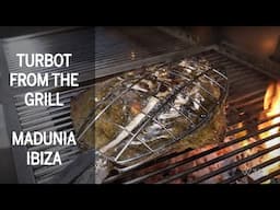 Delicious Turbot from the Grill at Madunia restaurant Ibiza