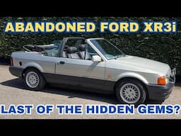 REPAIRING THE CHEAPEST BARN FIND XR3i CAB IN THE UK