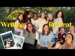 ☀️ come to an authortube writing retreat with me // writing vlog