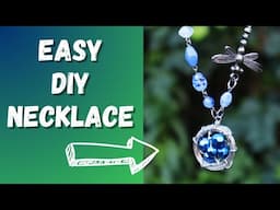 Make a DIY Necklace in Under 30 Minutes-–Beginner Friendly!