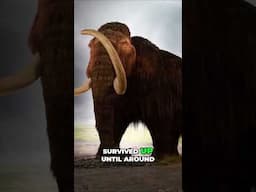 Mammoths Were Alive When the Pyramids Were Built?! 🤯