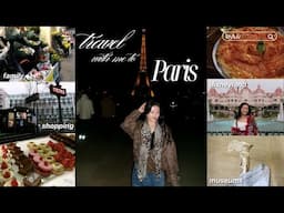 travel with me to PARIS🇫🇷🥖|| disneyland, museums, shopping, fancy restaurants + more!