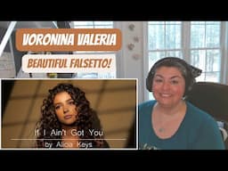 PRETTY FALSETTO! VORONINA VALERIA | IF I AIN'T GOT YOU (ALICIA KEYS COVER)