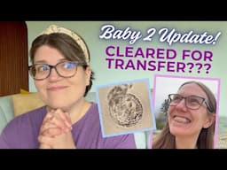 Are We Cleared For Embryo Transfer??? Update!