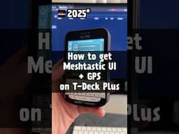 How to install Meshtastic UI on T-Deck Plus