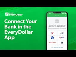 How to Connect Your Bank in the EveryDollar App