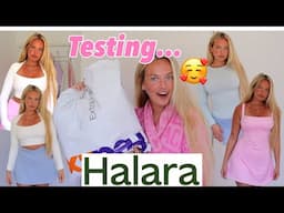 TRY ON HAUL Testing HALARA…honest opinion