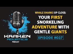 Kraken Aquatics Podcast #037 - Whale Sharks Up Close: First Snorkeling Adventure with Gentle Giants