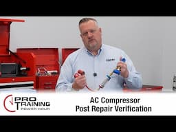 AC Compressor Post Repair Verification | Pro Training Power Hour