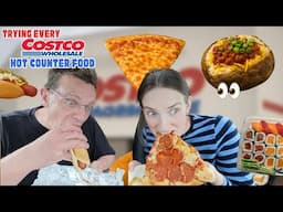 Trying EVERYTHING at Costco hot food counter so you don't have to...