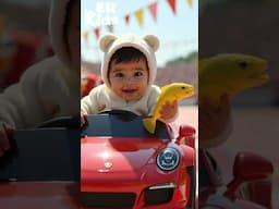 Toy Car Race - Baby Bear - Eli Kids