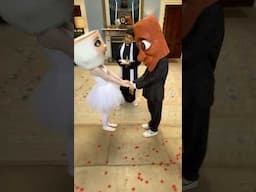 BALLERINA CAPPUCCINA GOT MARRIED! 💕😱 #shorts