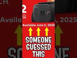 Someone PREDICTED The Nintendo Switch 2's Release Date