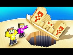 Geheime Bunker Vinden In Pyramide! (Minecraft)