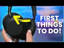 Sony WH1000 XM6 - Best Custom Settings ( Tips & Tricks / Setup Guide  )