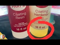 Don't throw away yellowed resin!