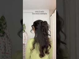 easy and cute hairstyle for fine wavy hair
