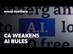 Why is California Weakening Its AI Rules | SoCal Matters | PBS SoCal