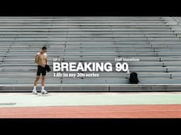 Ep.1. Road to a sub 90 minute half marathon | A full week of training in Hong Kong | Hybrid training