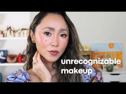 TikTok Viral Look |  Unrecognizable Makeup Let's give it a try!
