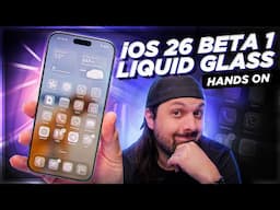 iOS 26 no iPhone: O QUE ACONTECEU, APPLE?! (Hands On Beta 1)