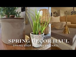SPRING 2025 HOME DECOR SHOP WITH ME AND HAUL | MAGNOLIA, AMAZON, VINTAGE