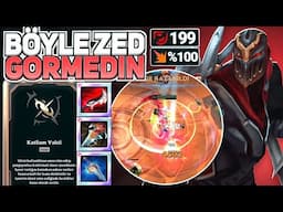 ZED MAİNLERİN RÜYASINDAKİ MAÇ HERKESE TEK ATIYOR