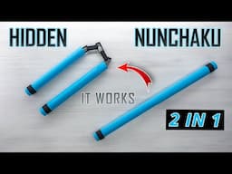 I Made a SECRET Paper Weapon - And It TRANSFORMS!  2 In 1 Origami Ninja Weapon.