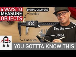 How to Use Digital Calipers to Measure Objects - 4 Ways