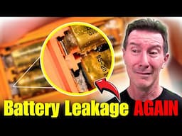 EEVblog 1687 - A Pointless Alkaline Battery LEAKAGE Repair