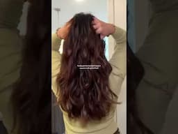 perfected soft beach waves 😌 #beachwaves #curlingiron