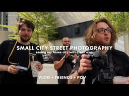 A Day of Street Photography in a Small City, Seeing Home with Fresh Eyes | VLOG + POV | Canon T7i