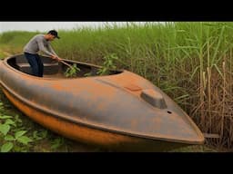 Restoring A YAMAHA Boat That Has Been Badly Damaged For A Long Time // Restoring A Rusty Old Jet Ski