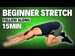 15 Min BEGINNER STRETCH ROUTINE | Follow Along | No Equipment
