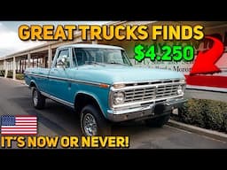 20 Magnificent Classic Trucks Available on Facebook Marketplace! Unique Cheap Trucks!