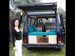 🪵🛻Camperizzare un Van: la storia di Eleonora Lucchesi, dalla fisioterapia alla falegnameria 💚
