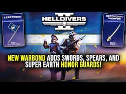 Helldivers 2 - New Masters of Ceremony Warbond Breakdown