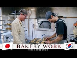 The Passion of a Korean Baker Who Came to Japan to Learn about Bread | Sourdough Bread in Japan