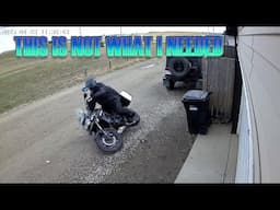 FIRST RIDE WASN'T GRACEFUL AT ALL