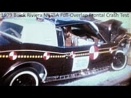 1979-1985 Buick Riviera / Cadillac Eldorado NHTSA Full-Overlap Frontal Crash Test