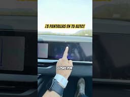 ¡3 PANTALLAS en un auto!