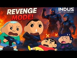 Shinchan Got Killed In Indus Battle Royale 😱🔥 | Shinchan Playing Indus Game With Friends 😂