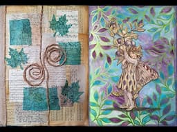Live - Art Journal Page And Art Journal Cover