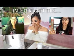 reacting to my OLD youtube videos... | exposing my first channel and reflecting on the journey
