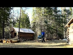 Finally! Back at the MN Cabin-Martin's Old Off Grid Log Cabin#302