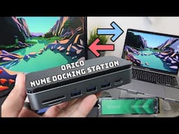 Orico 10-in-1 USB-C NVME SSD Docking Station : EXPAND your Macbook Pro