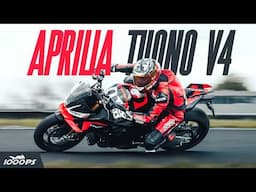 Aprilia Tuono V4 Factory 2025 im Test: Leistungsloch weg? V4 Sound noch da?