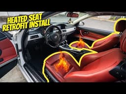 HOW TO RETROFIT HEATED SEATS ON YOUR BMW (E90, E91, E92, E93)