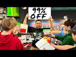 Surprising Customers with 99% OFF at my Game Store