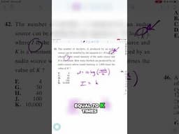 Solve This Audio Intensity Equation!